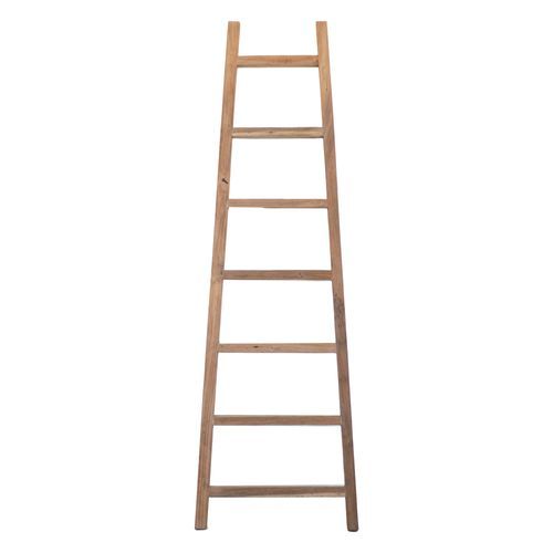 Rustico Reclaimed Teak Decor Ladder - Small, Natural