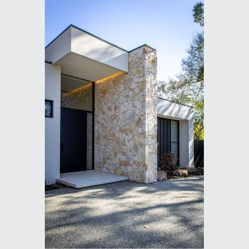 Loose Random Flinders Wall Cladding