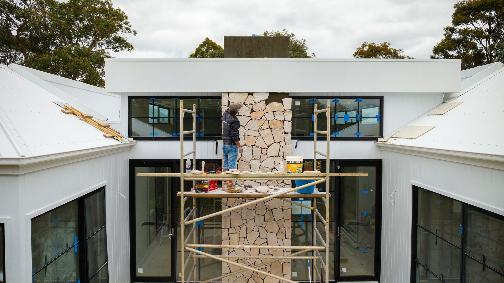 Thredbo Wall Cladding Installation - Briar Hill