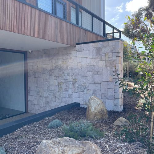 Thredbo Ashlar Wall Cladding