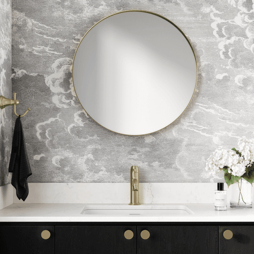 Kingsley Basin Mixer | Brushed Brass