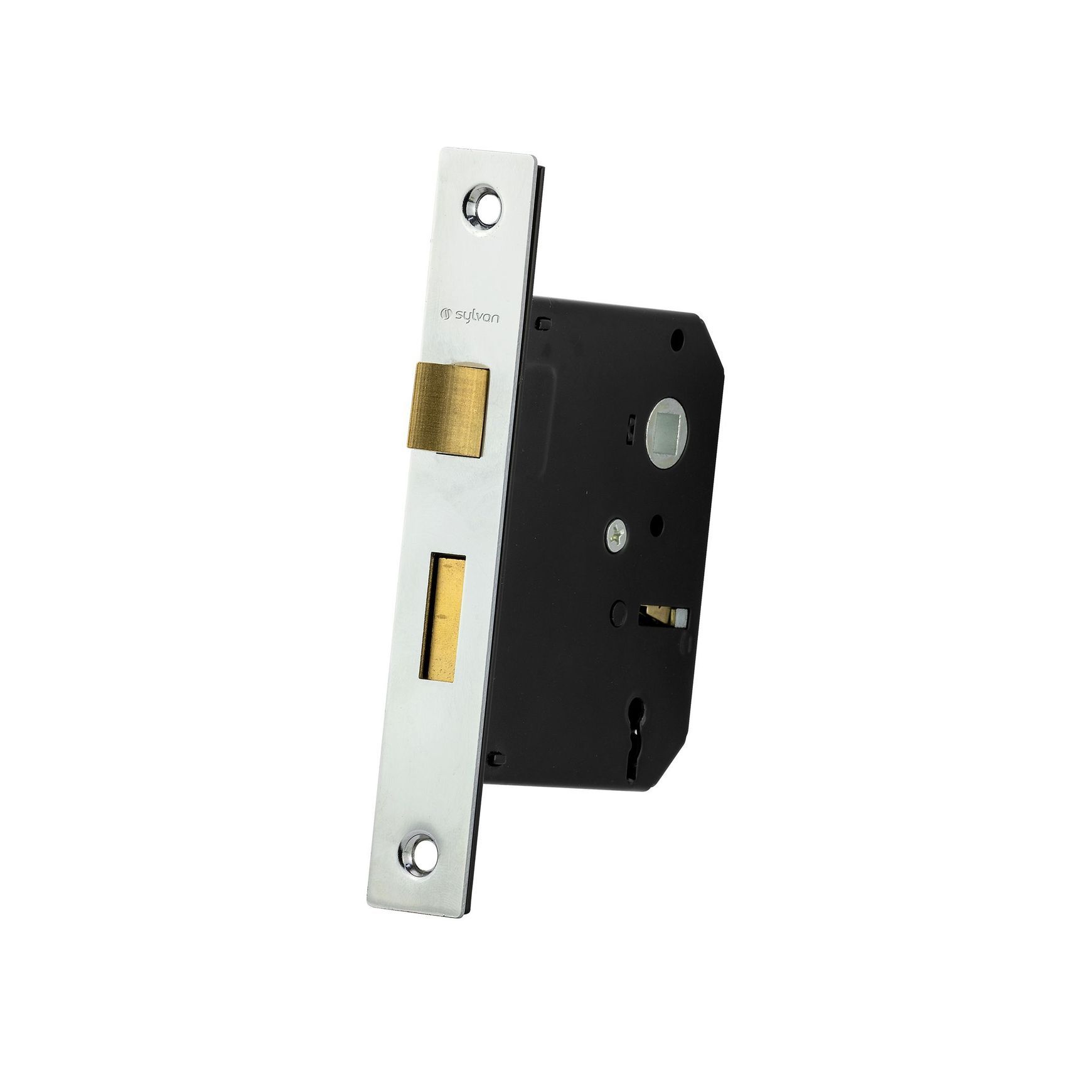 3 Lever Mortice Lock Satin Nickel