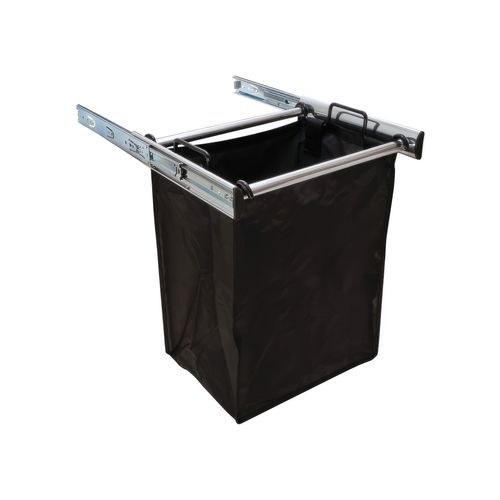 18" Pull-Out Hamper Polished Chrome