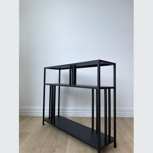 Lorenzo Metal Small Space Console Table