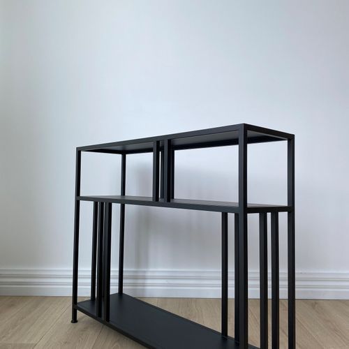 Lorenzo Metal Small Space Console Table