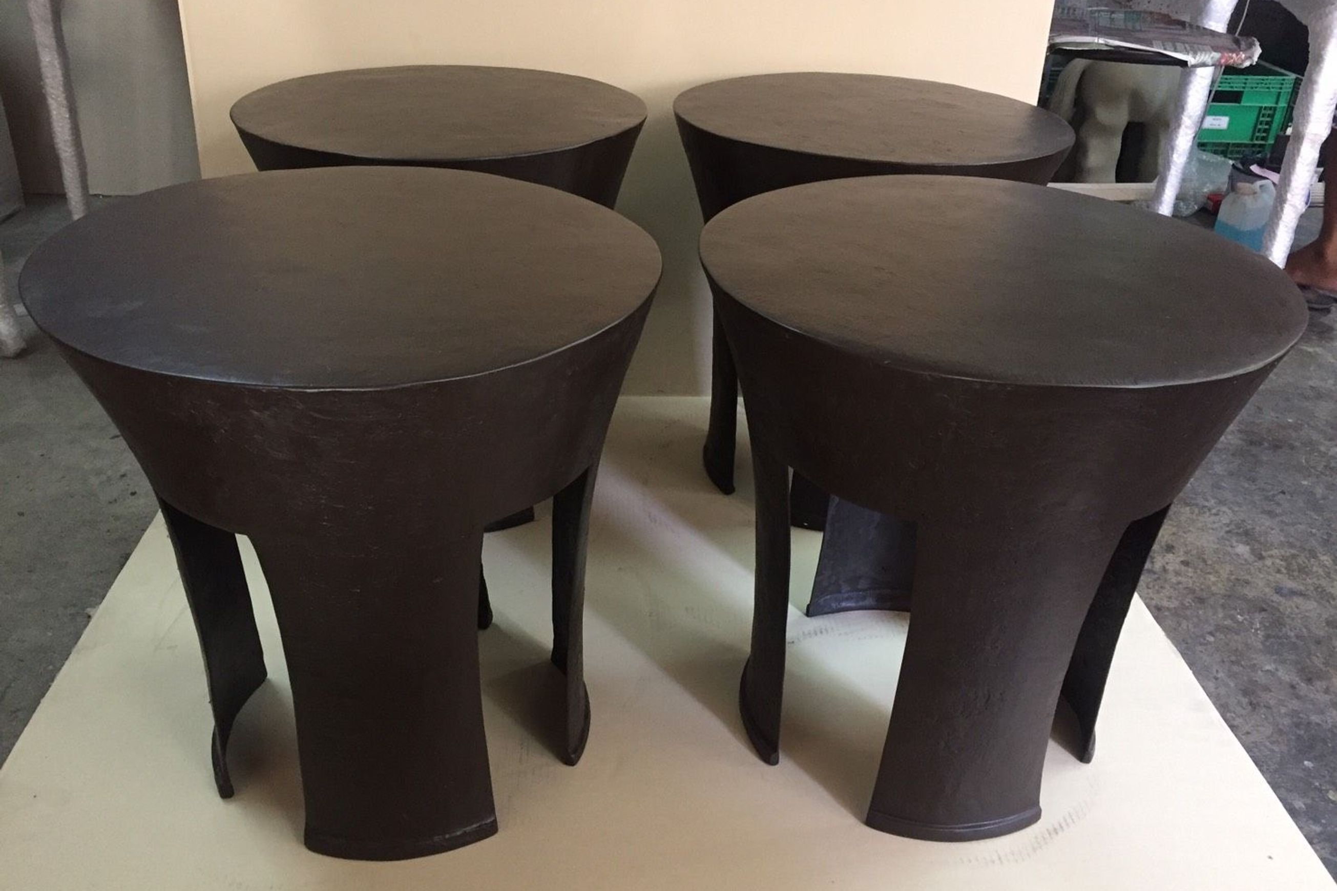 Rain Occasional Bronze Side Table