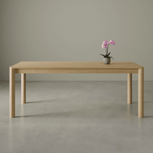 Nordica Dining Table - Solid Oak 200 x 95cm