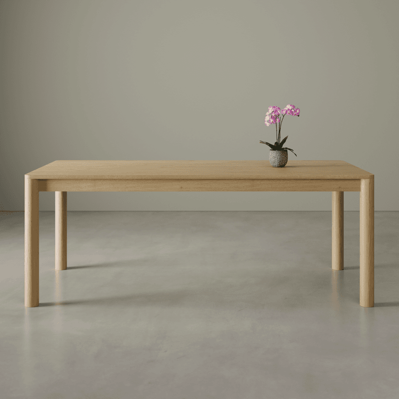 Nordica Dining Table - Solid Oak 200 x 95cm