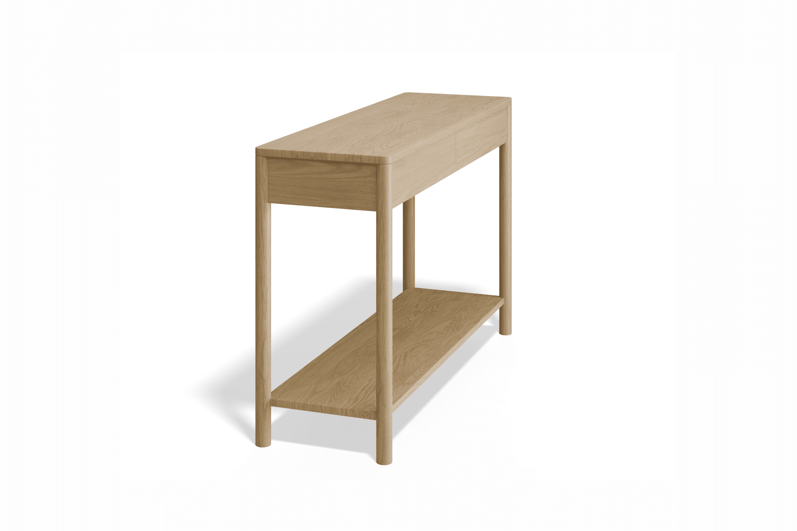 Nordica Console Table - Natural Oak 115cm