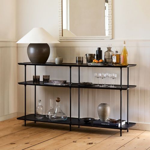 Sintra Wood & Metal Console