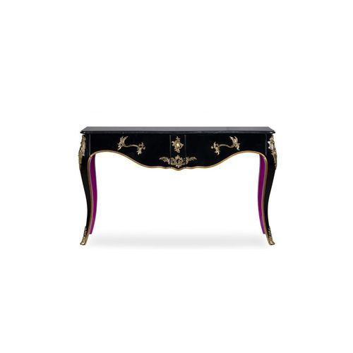 Blue console table