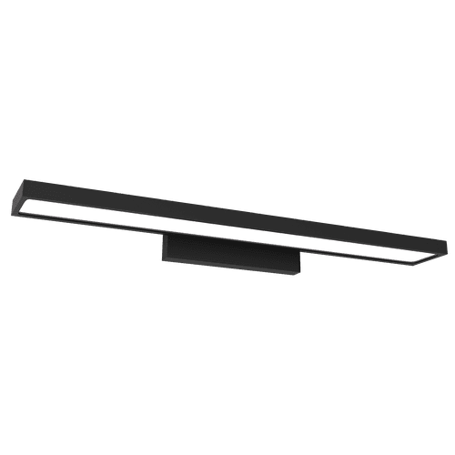 Stark 600mm Standard Mirror Wall Light Satin Black
