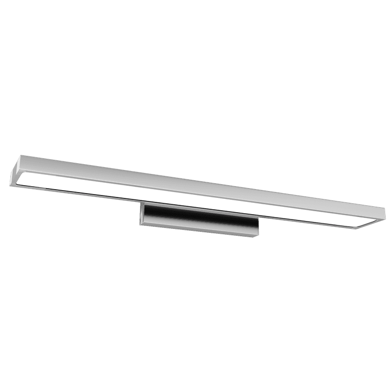 Stark 600mm Standard Mirror Wall Light Brushed Nickel