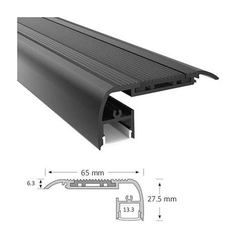 Stairnose Extrusion | Stair Nosing Profile Lighting