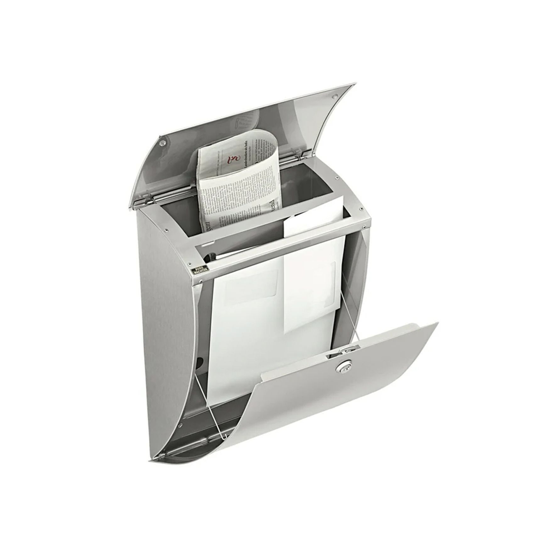 Burg-Wachter Milano Letter Box Stainless Steel 3483-ES
