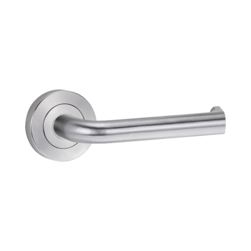 Lockwood 1220 Series Brass Door Handle - Lever 102