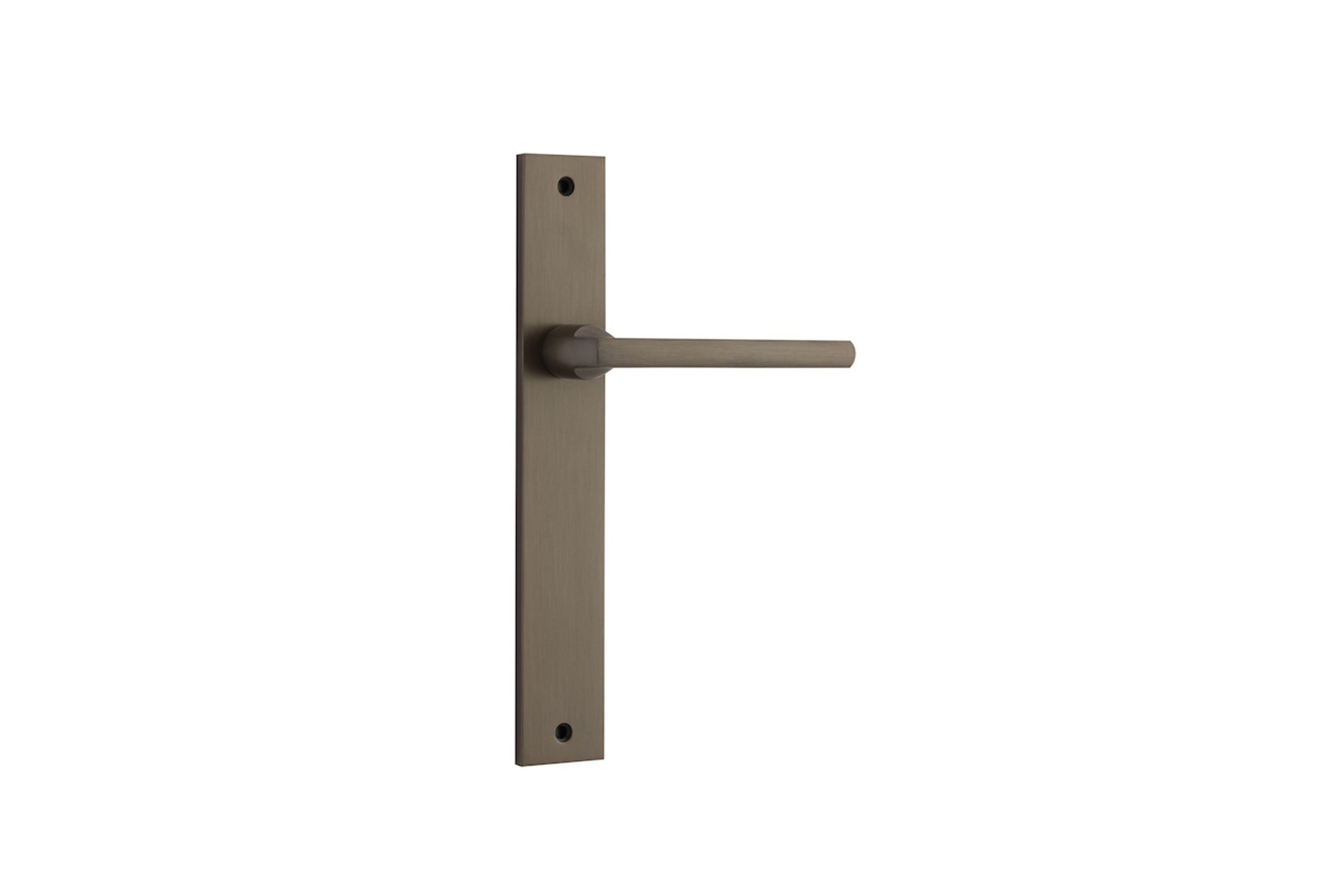 Baltimore Door Lever Rectangular Backplate