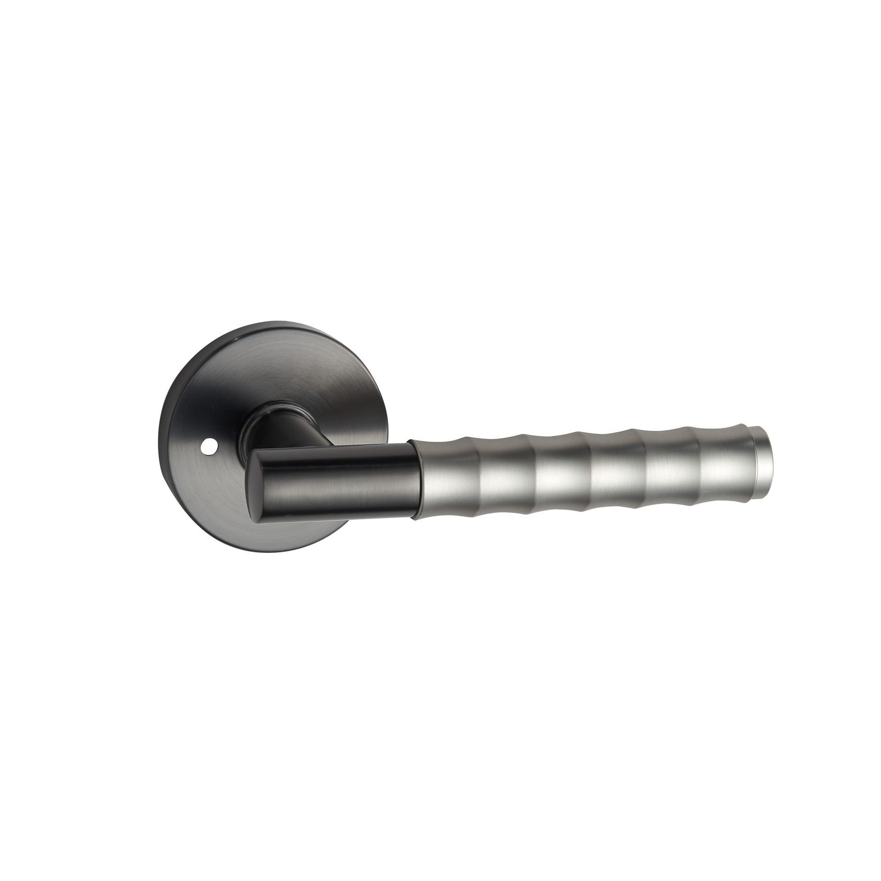 Round Low-Profile Rose in NG finish with Solido Lever