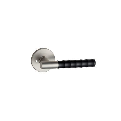 Round Low-Profile Rose in MBN finish with Diamante Lever
