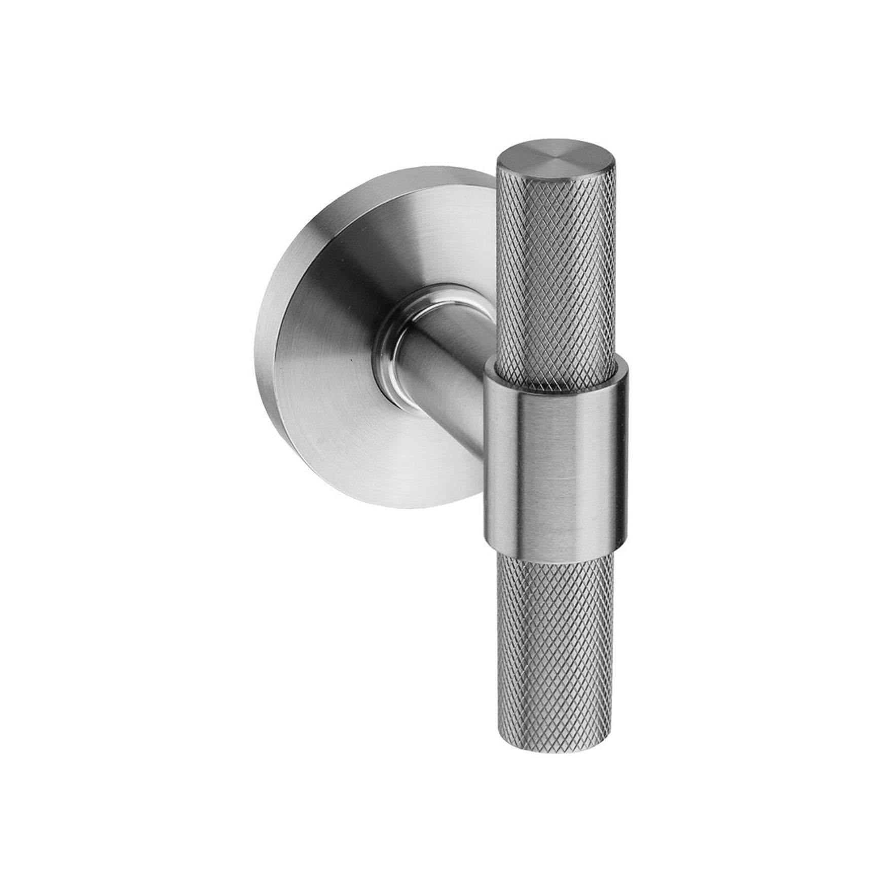Knurled Lever Handle