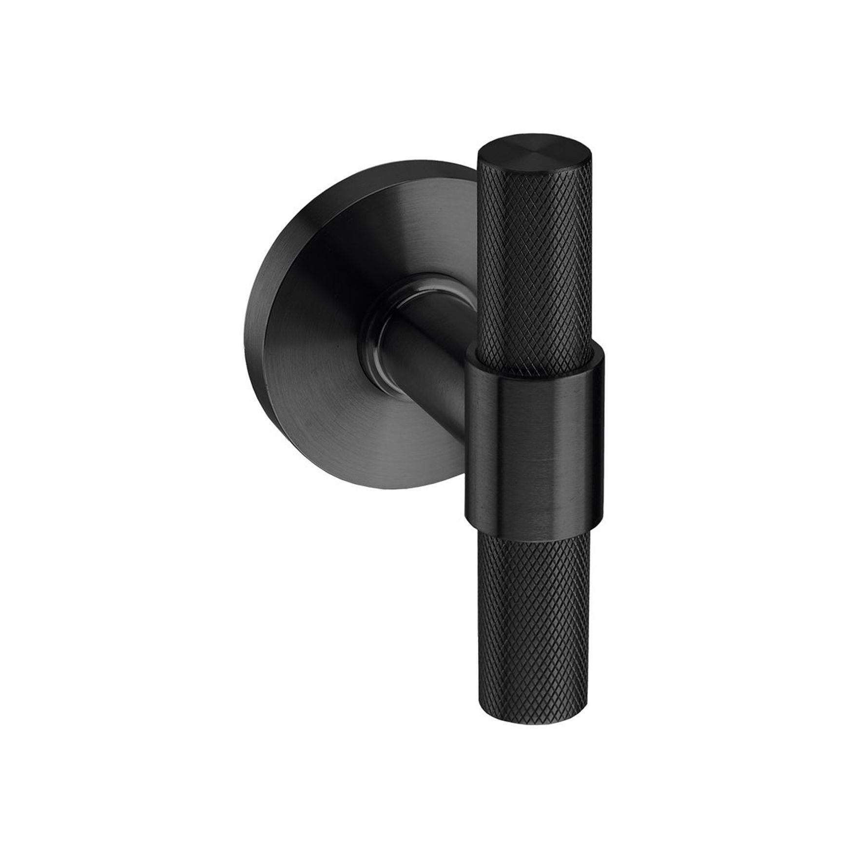 Knurled Lever Handle