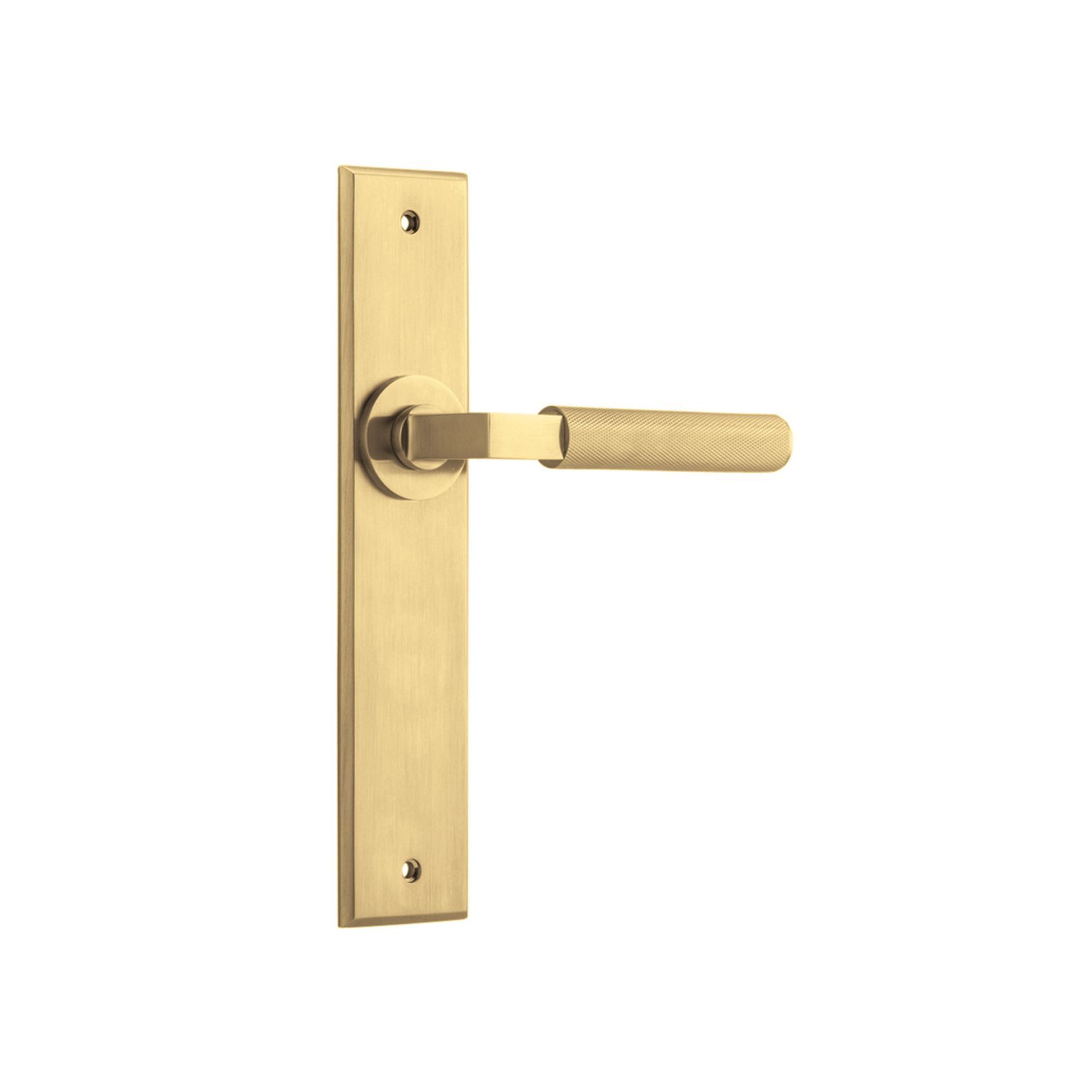 Brunswick Lever - Chamfered Backplate