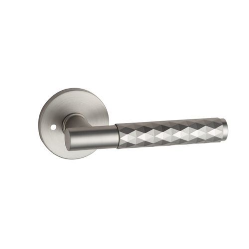 Round Low-Profile Rose | MBN finish with Diamante Lever