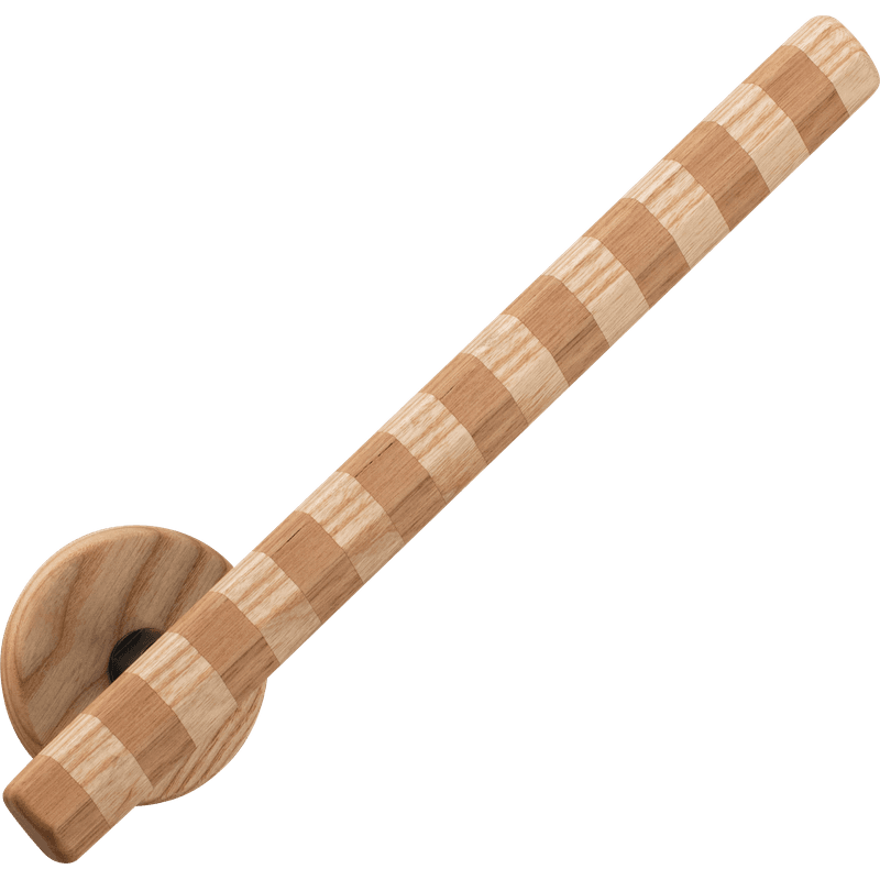 Kooky Streaker Door Lever - Round Rose