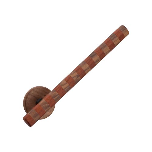 Kooky Streaker Door Lever - Round Rose