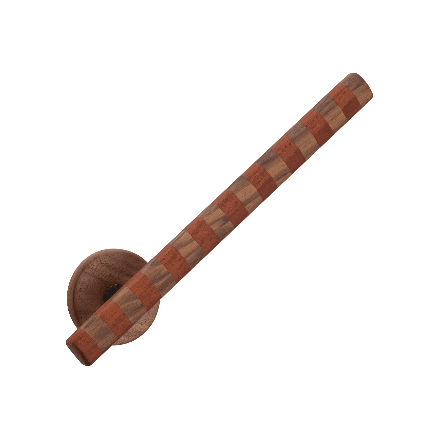 Kooky Streaker Door Lever - Round Rose