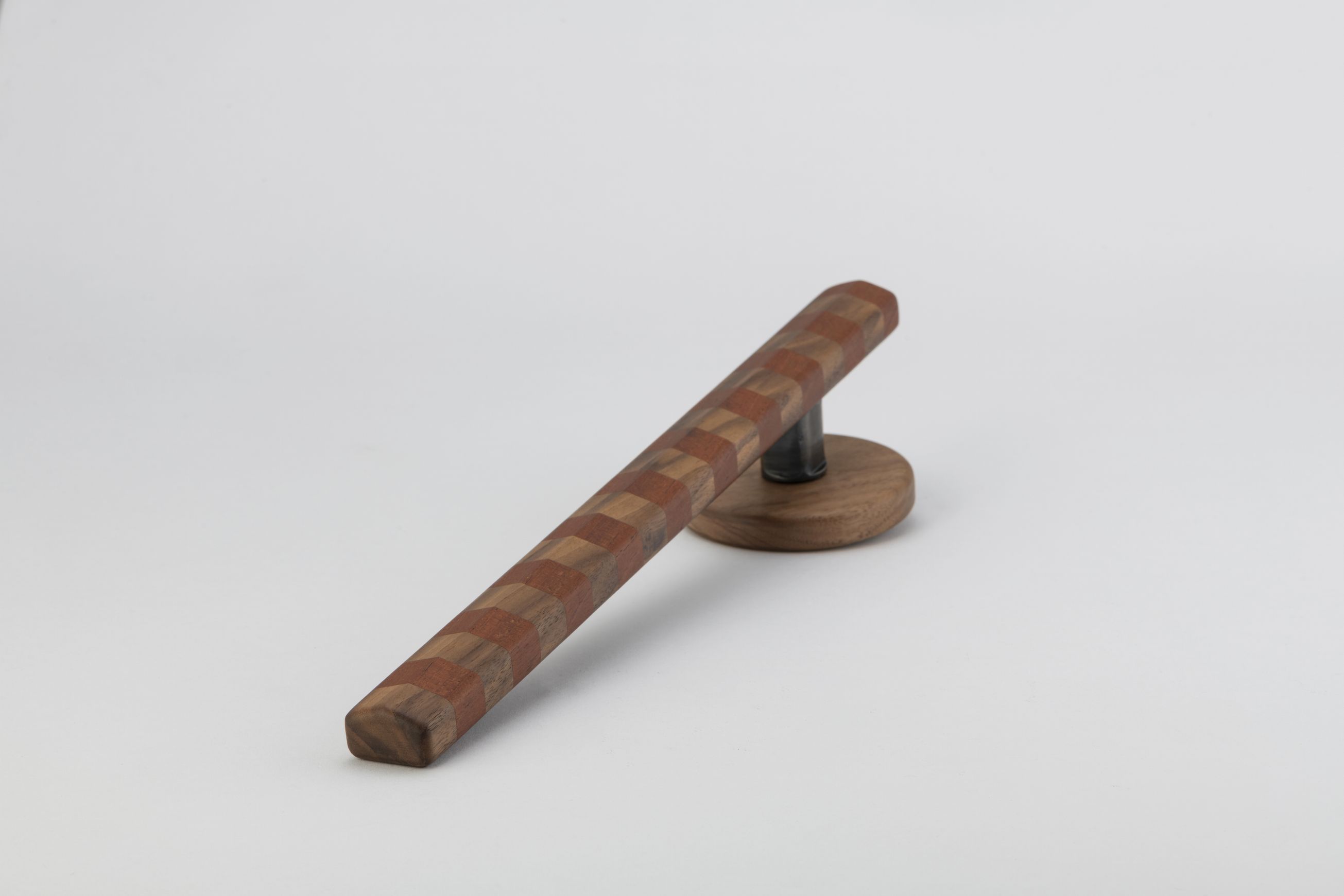 Kooky Streaker Door Lever - Round Rose