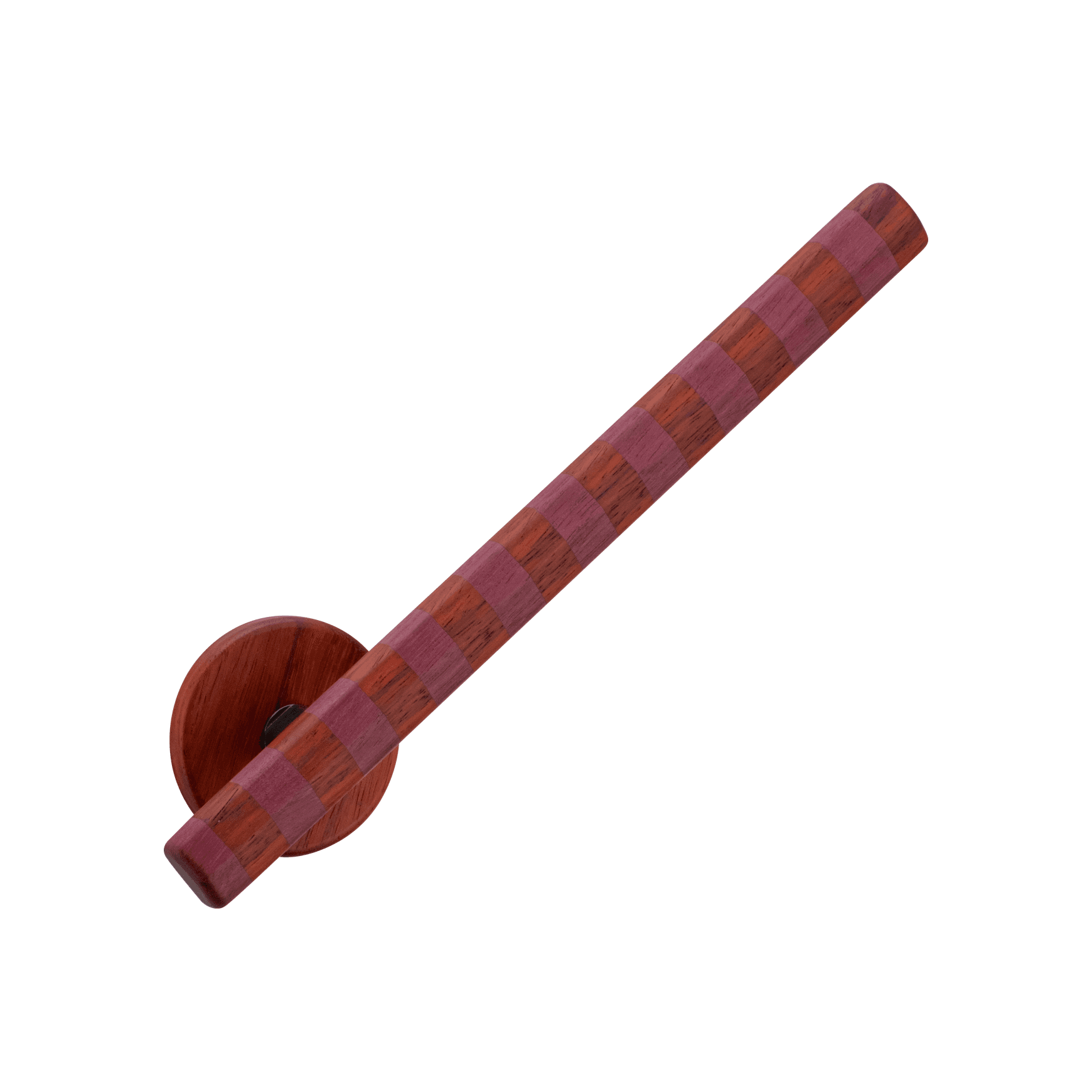 Kooky Streaker Door Lever - Round Rose