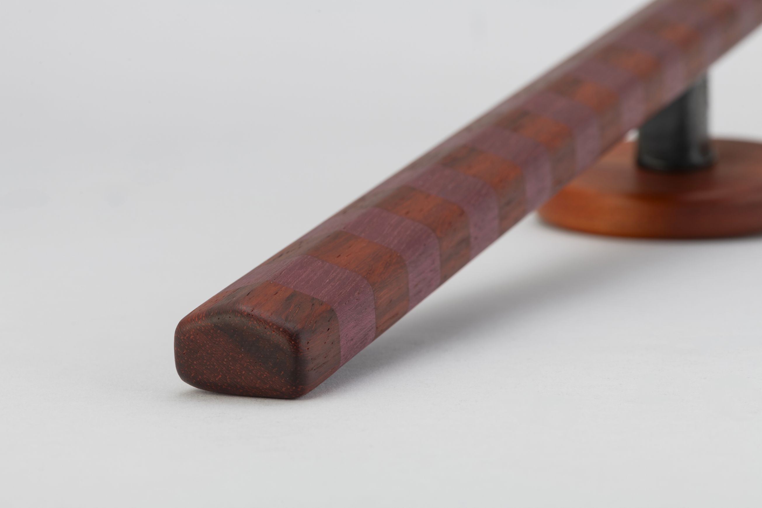 Kooky Streaker Door Lever - Round Rose