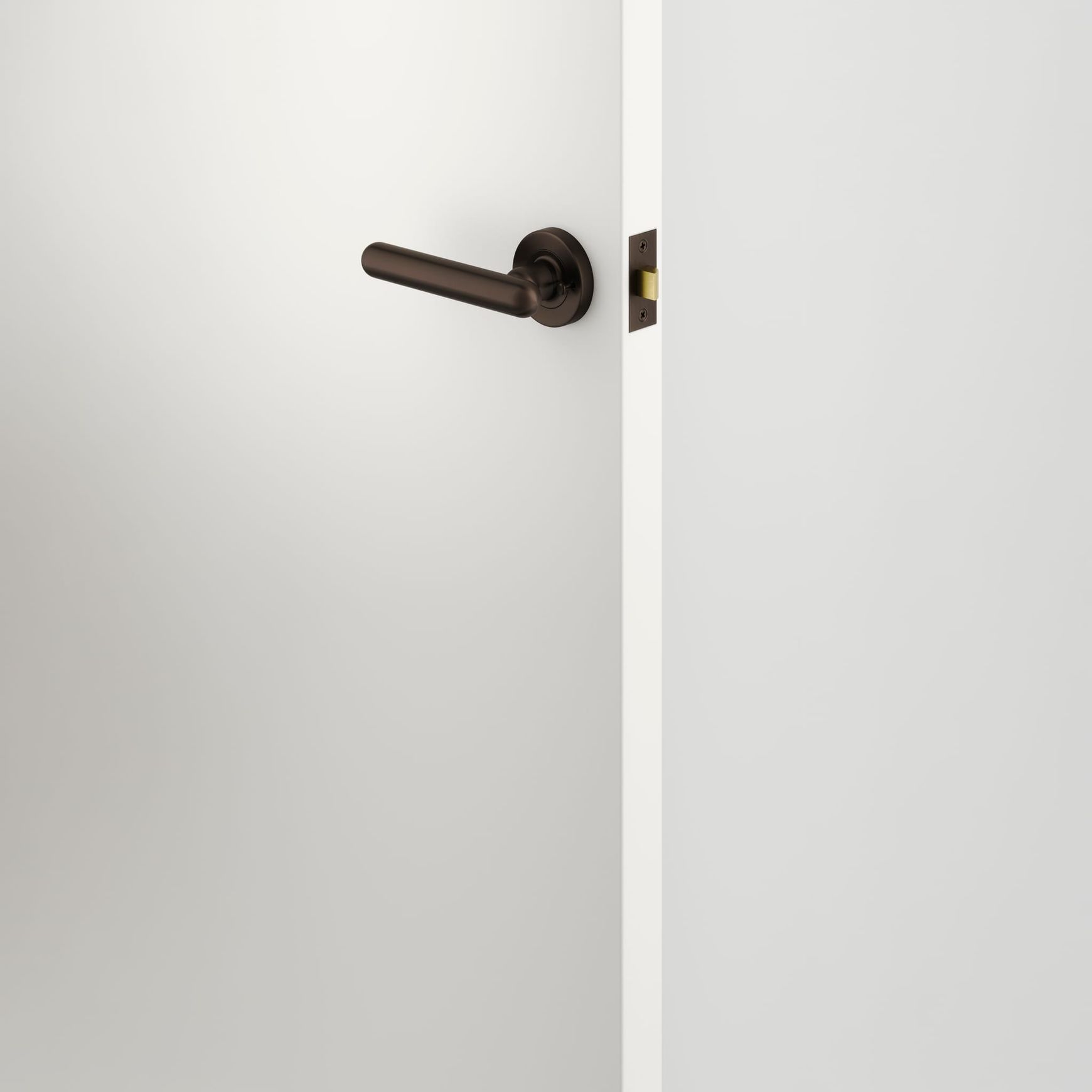 Puerto Lever - Round Rose | Signature Brass