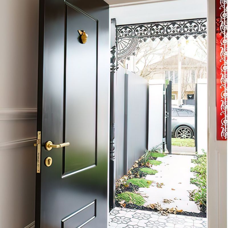 Zanda Zurich Door Handle Lever Set Satin Brass