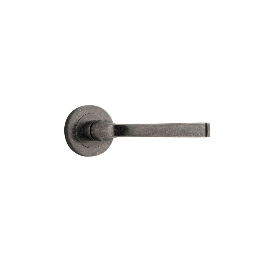 Annecy Door Lever Round Rose