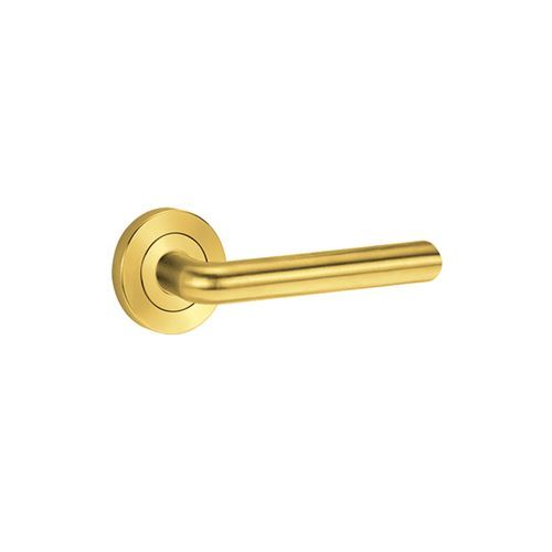Lockwood Symphony 104 Door Lever on Round Rose Full Set