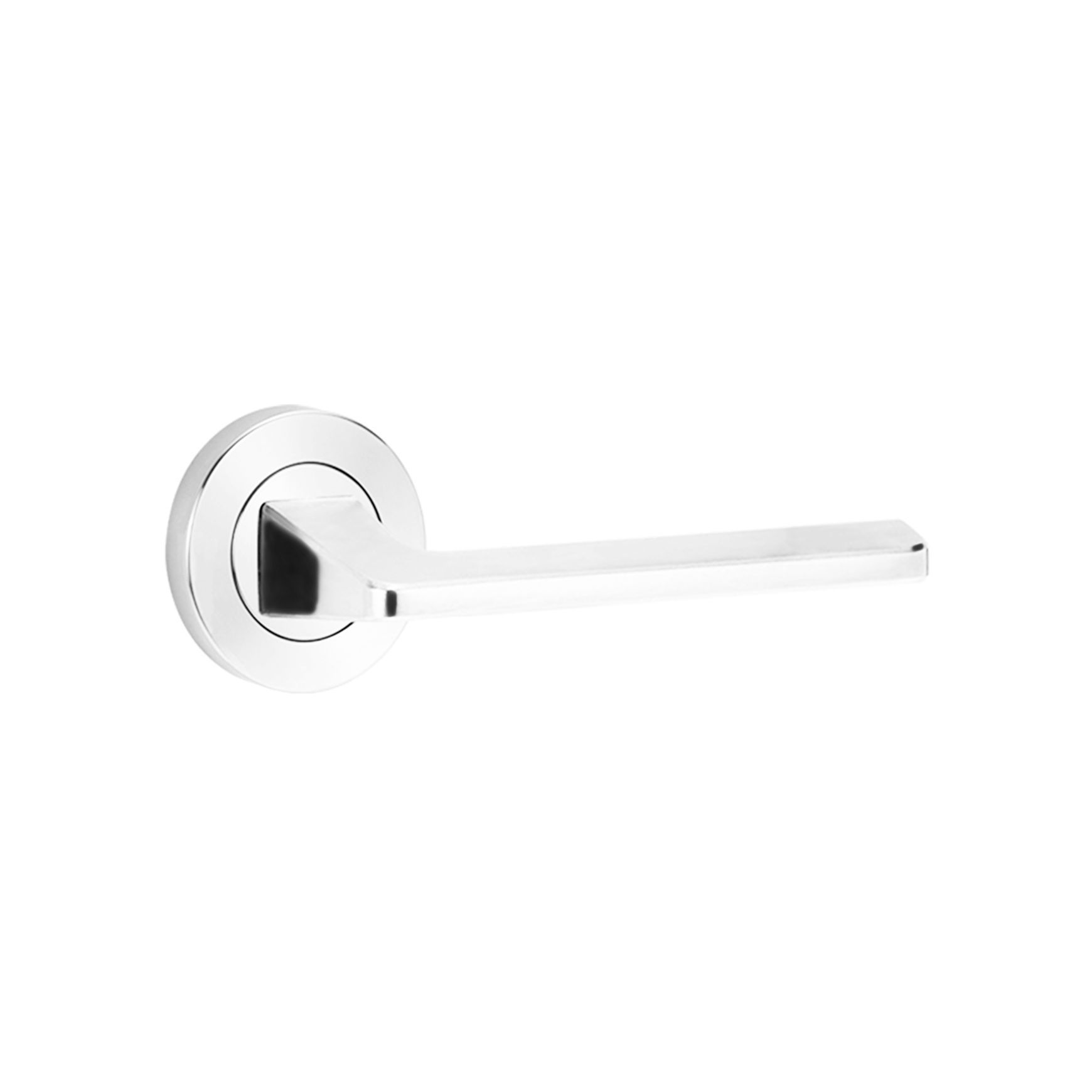 Lockwood Symphony 178 Door Lever on Round Rose