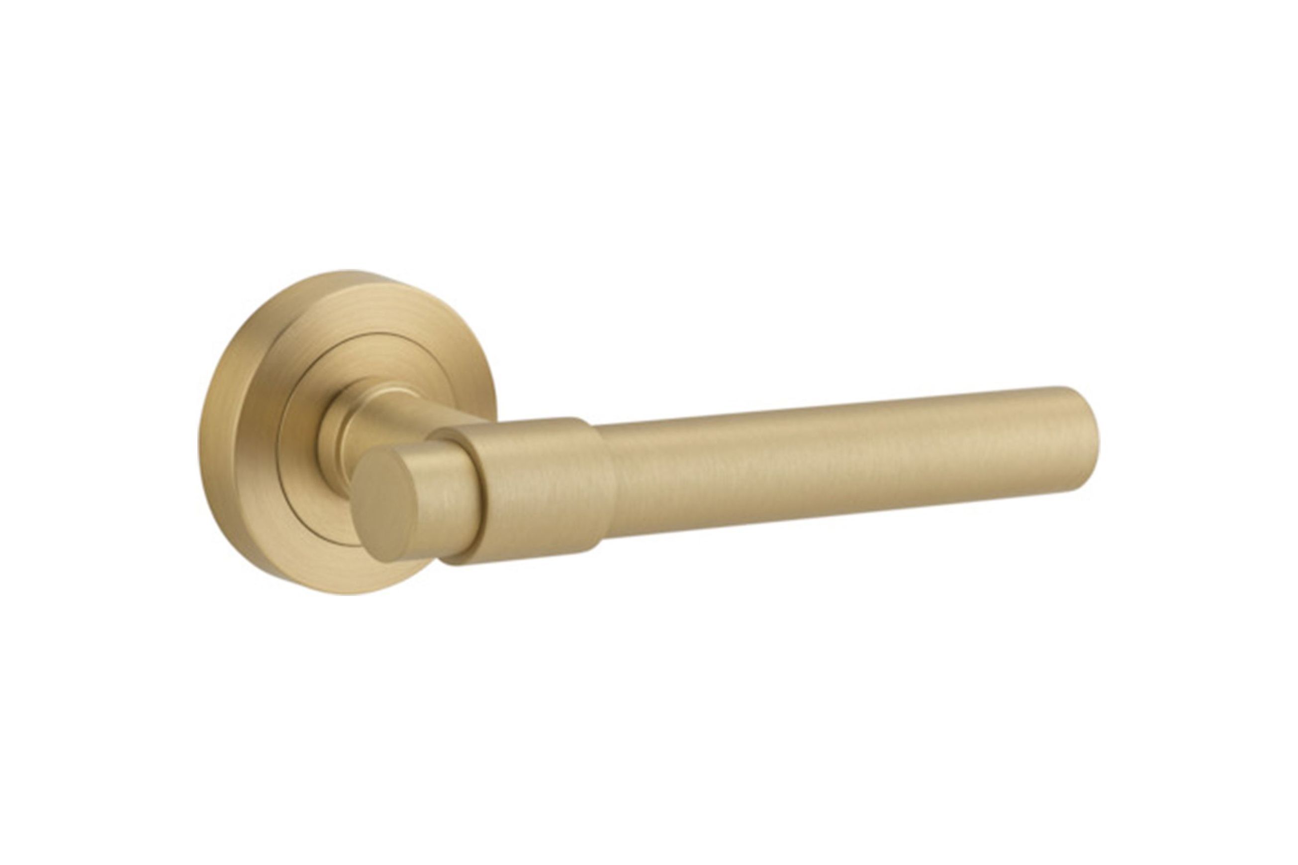 Helsinki Door Lever Round Rose