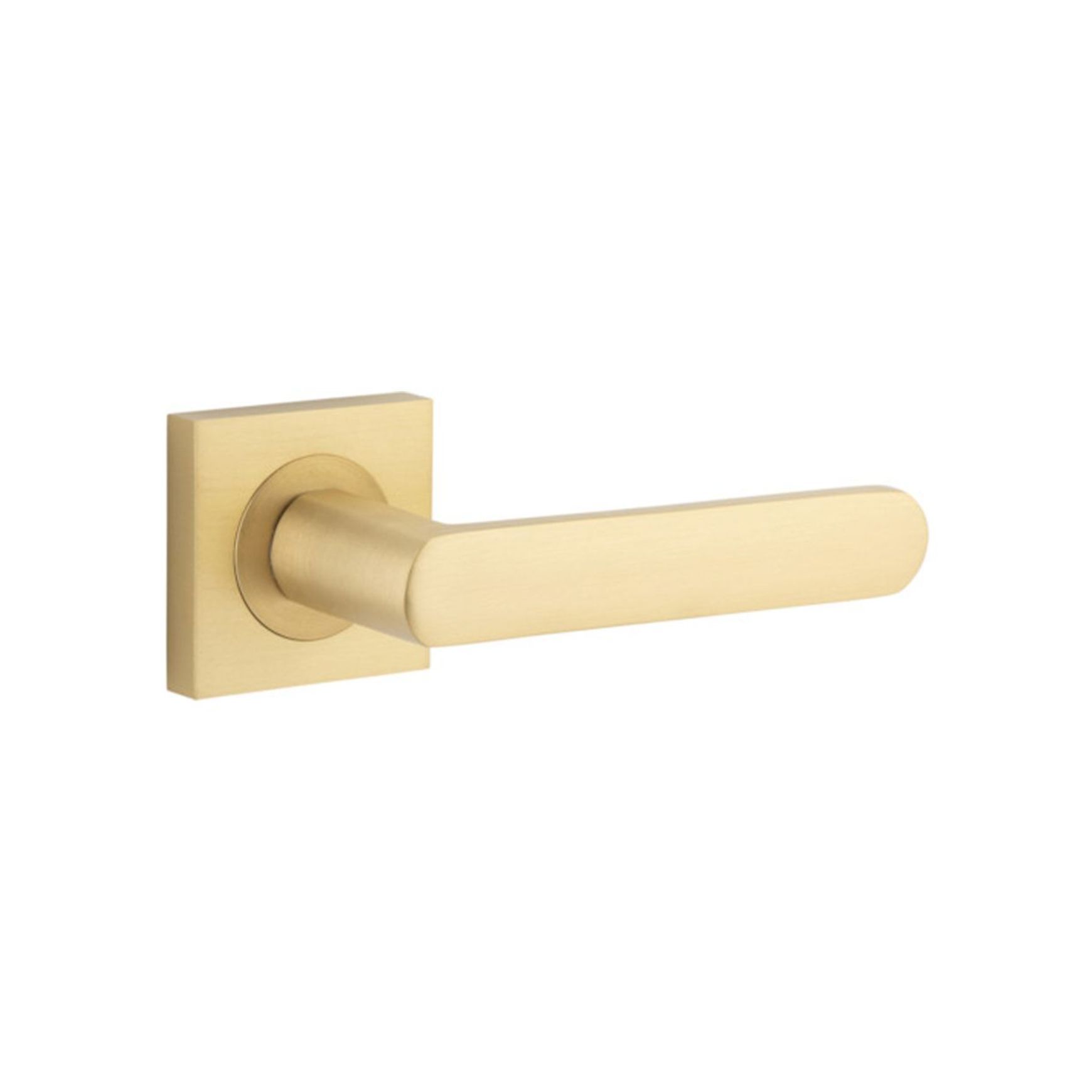 Iver Osaka Door Lever Handle on Square Rose