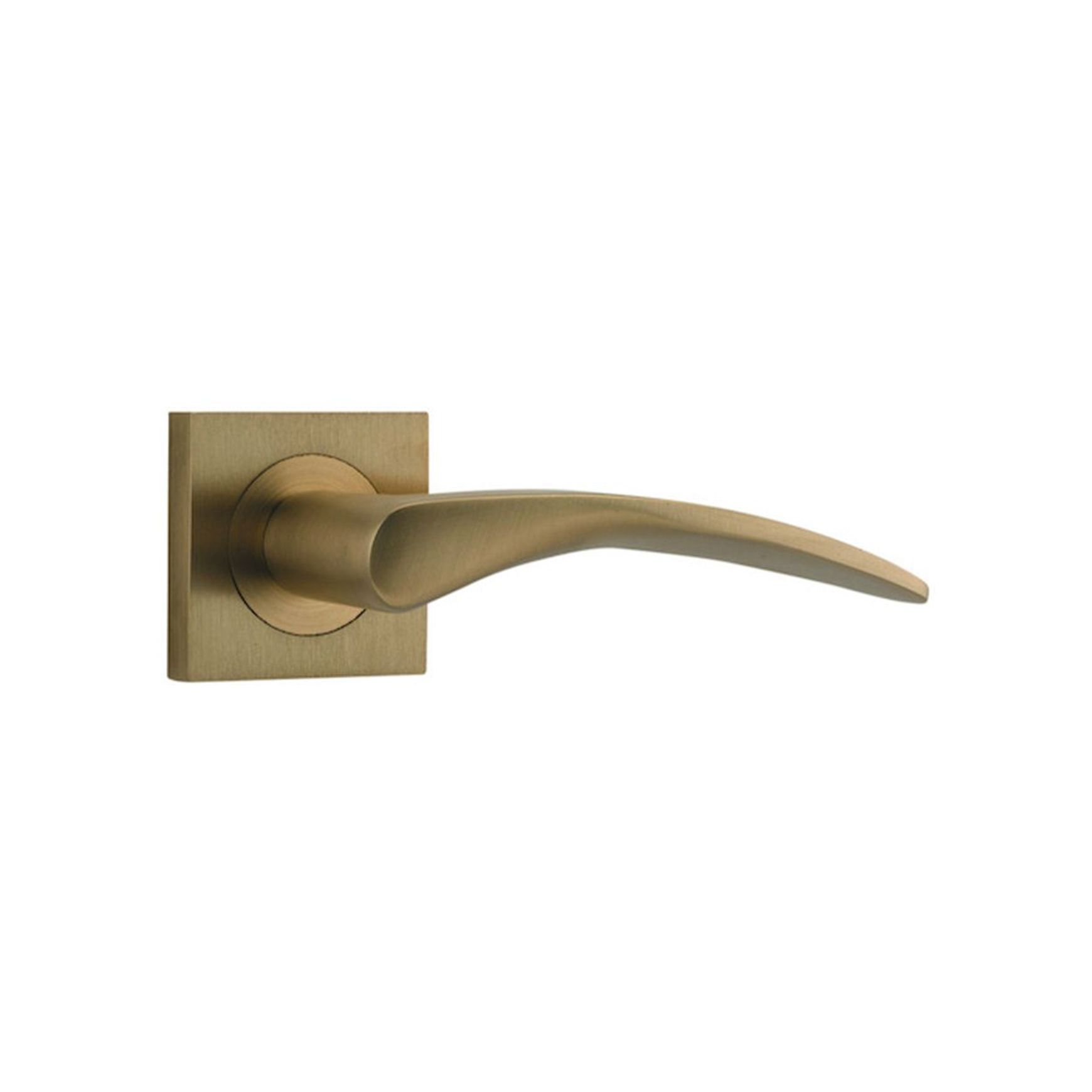 Iver Oxford Door Lever Handle on Square Rose