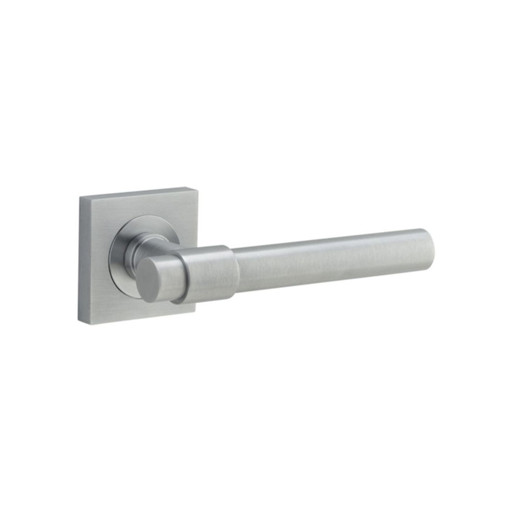 Iver Helsinki Door Lever Handle on Square Rose