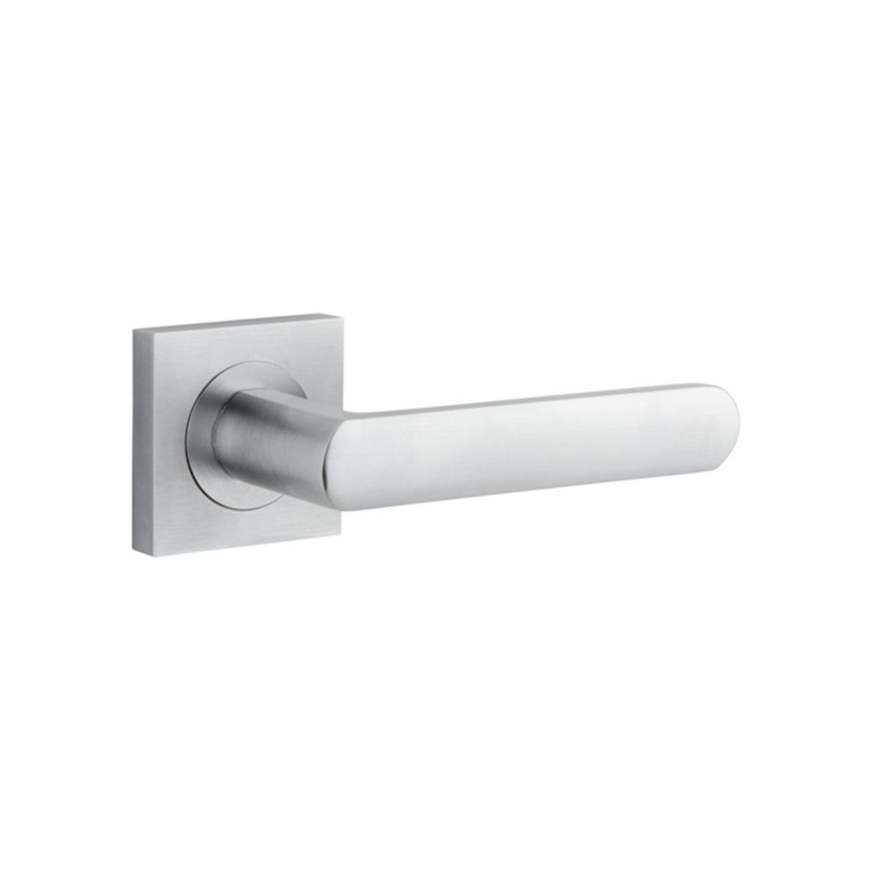 Iver Osaka Door Lever Handle on Square Rose