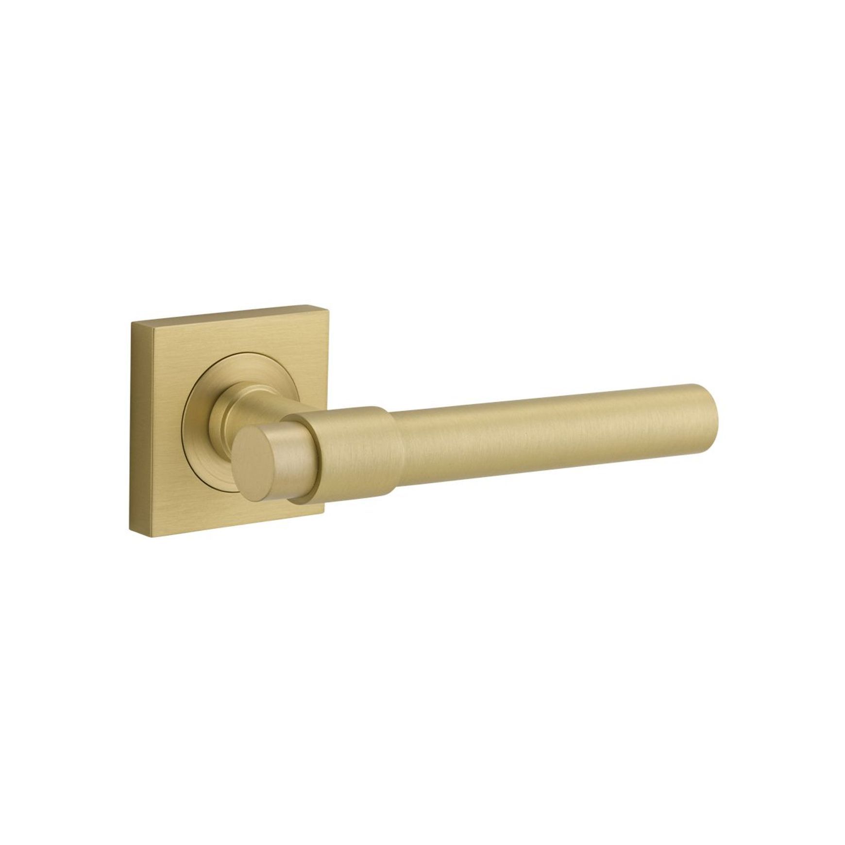 Iver Helsinki Door Lever Handle on Square Rose