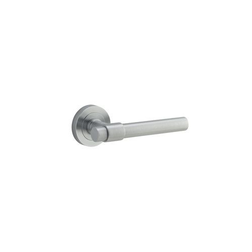 Helsinki Door Lever Round Rose