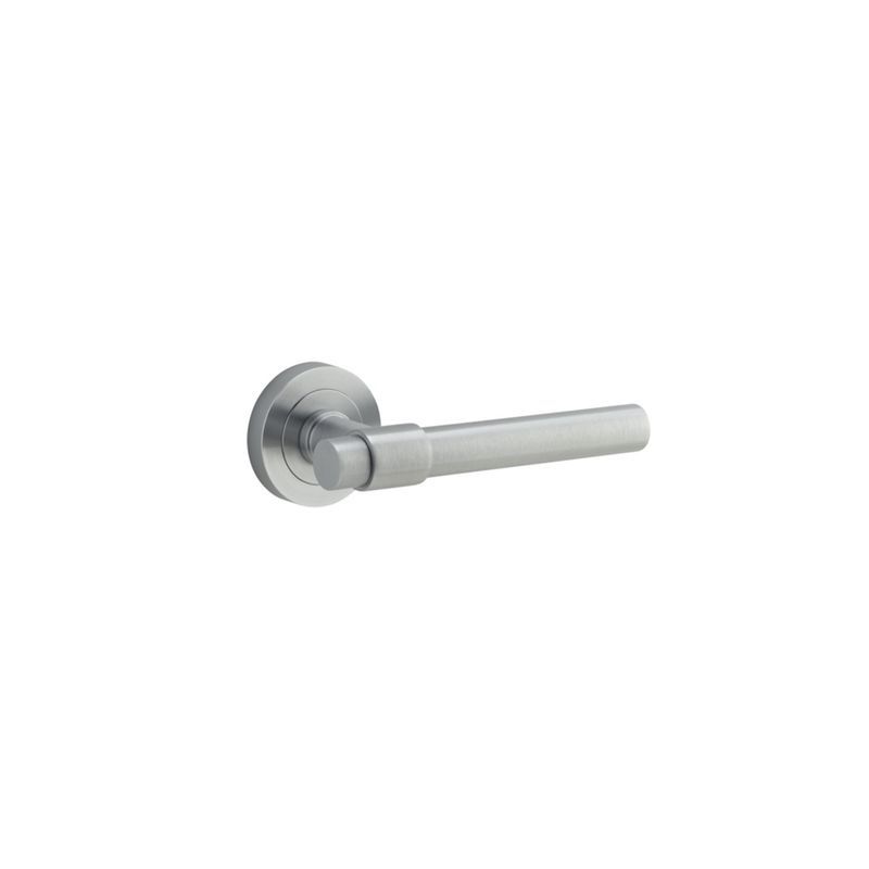Helsinki Door Lever Round Rose