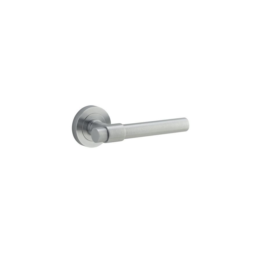 Helsinki Door Lever Round Rose