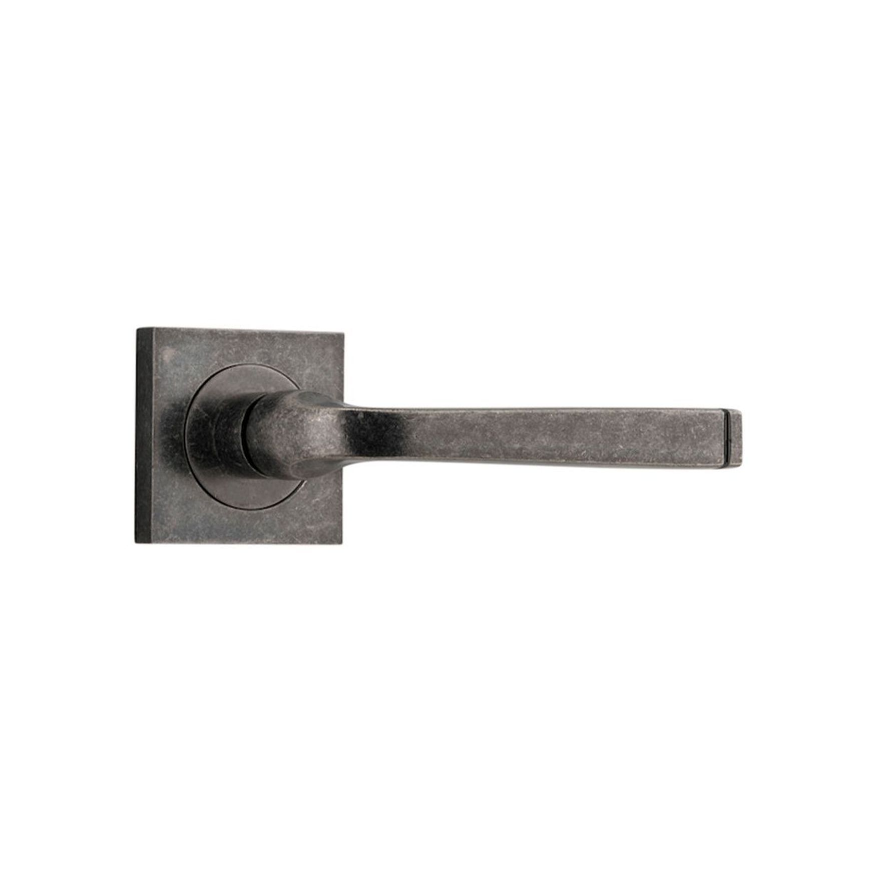 Iver Annecy Door Lever Handle on Square Rose