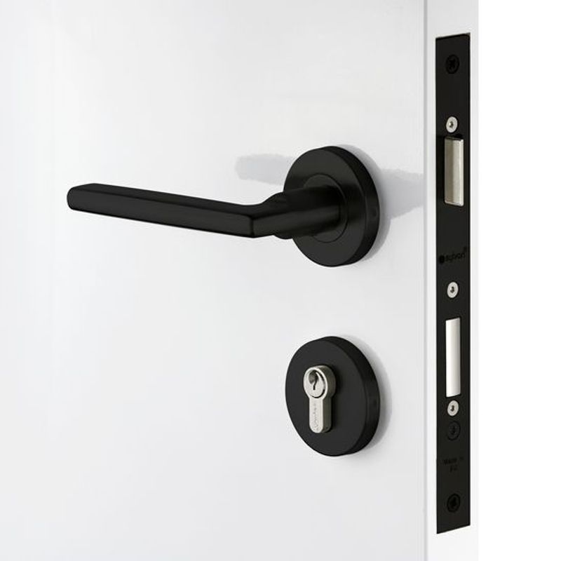 Lagos Entrance Lever Set HSI-20RK.BLACK