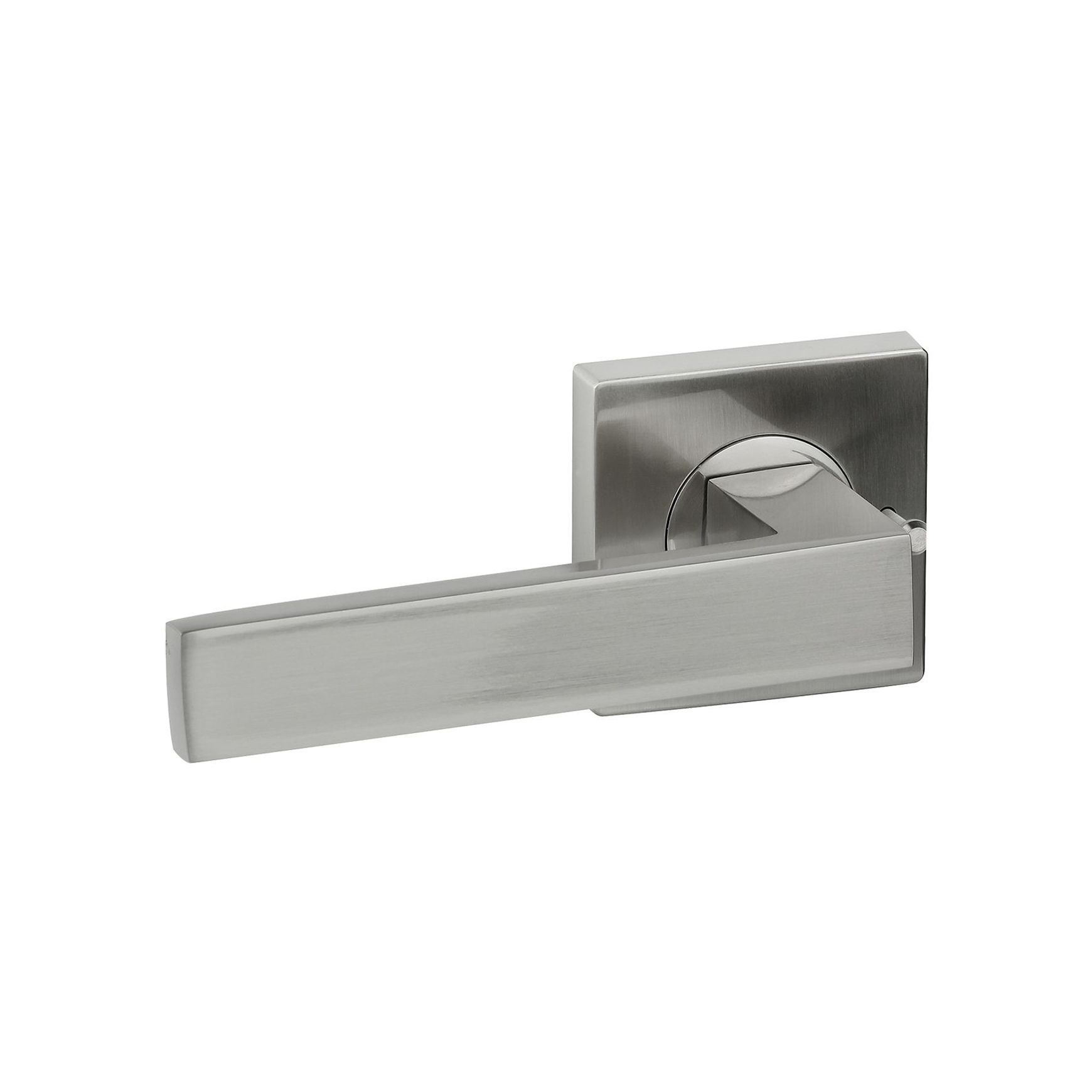 Savona Privacy Lever Handle Satin Nickel
